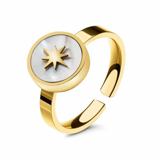 Northstar Adjustable Ring: Vintage-Inspired Luxury